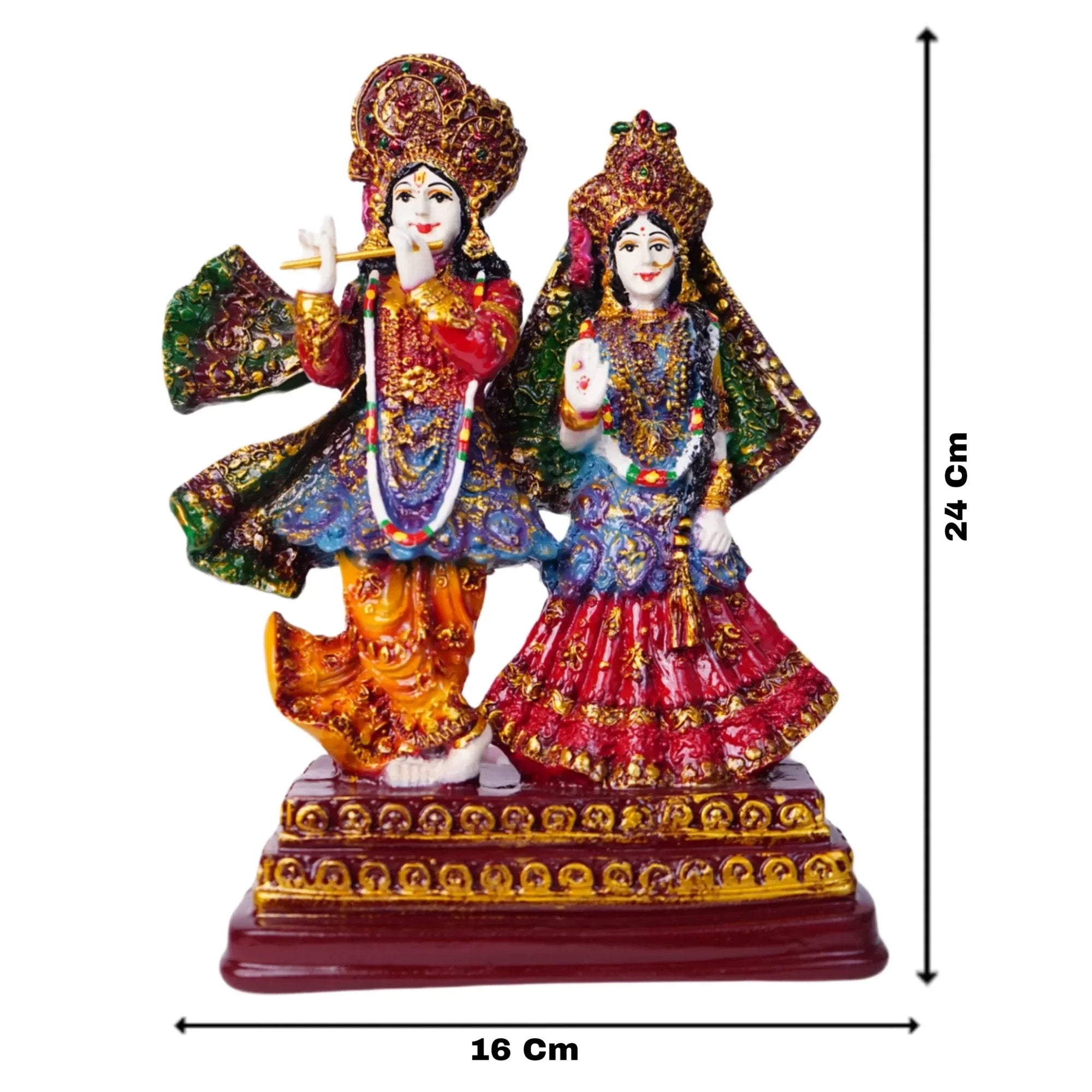 राधा और कृष्ण – प्राण प्रतिष्ठित मूर्ति