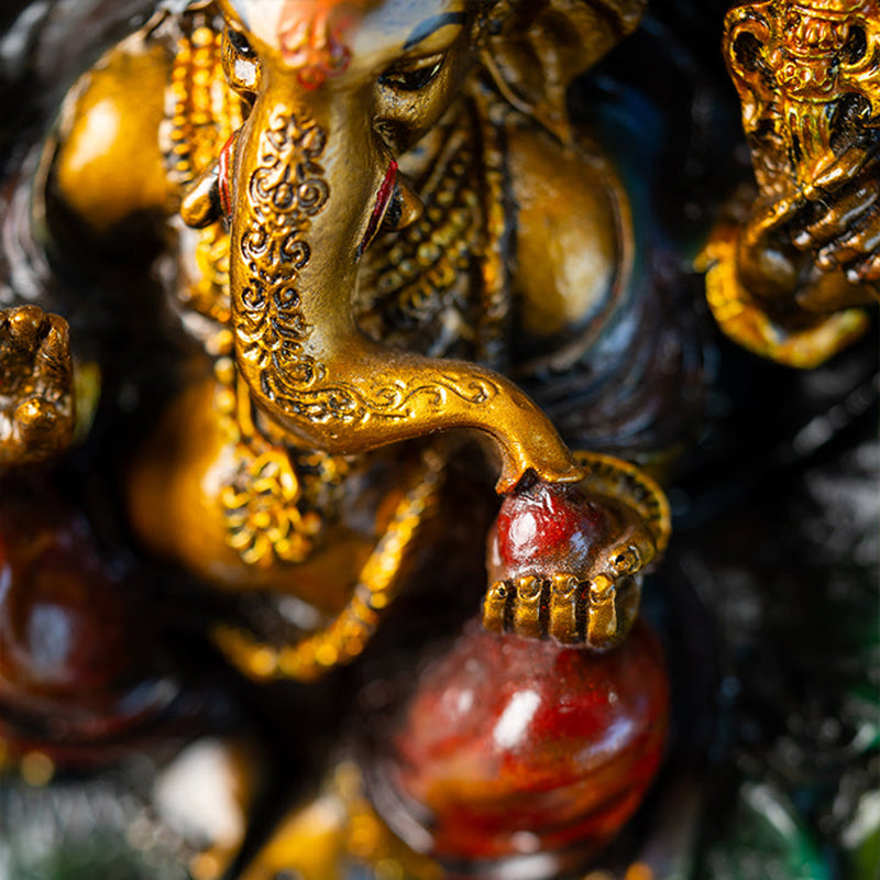 गणपति जी - प्राण प्रतिष्ठित मूर्ति