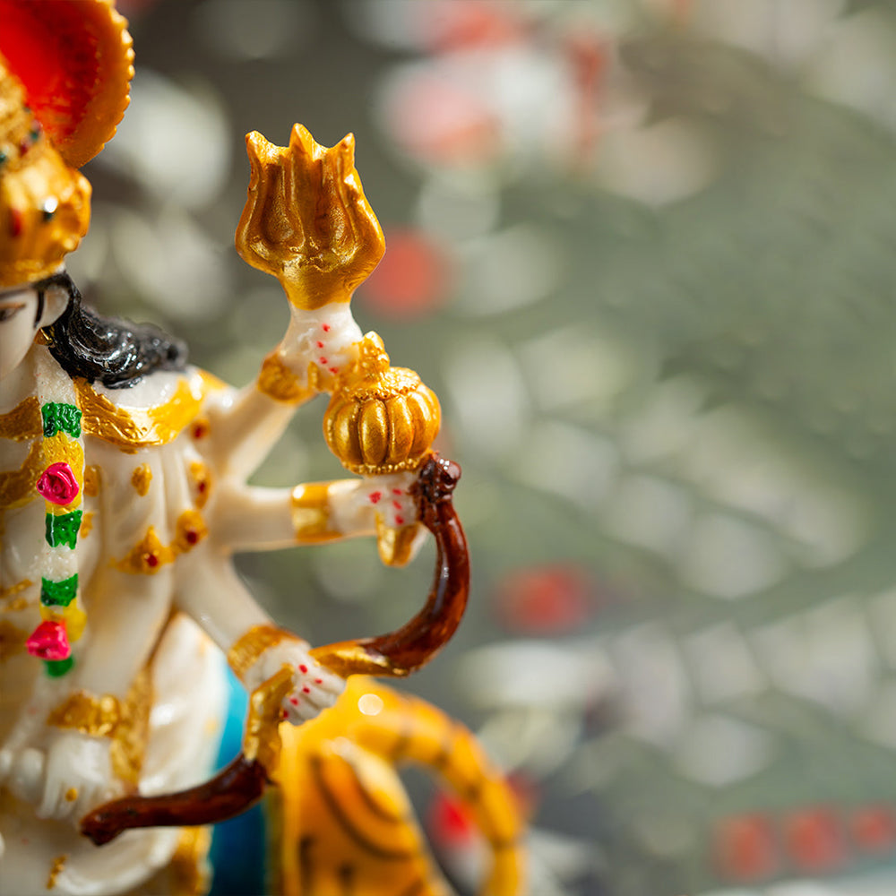 शेरावाली माँ - प्राण प्रतिष्ठित मूर्ति
