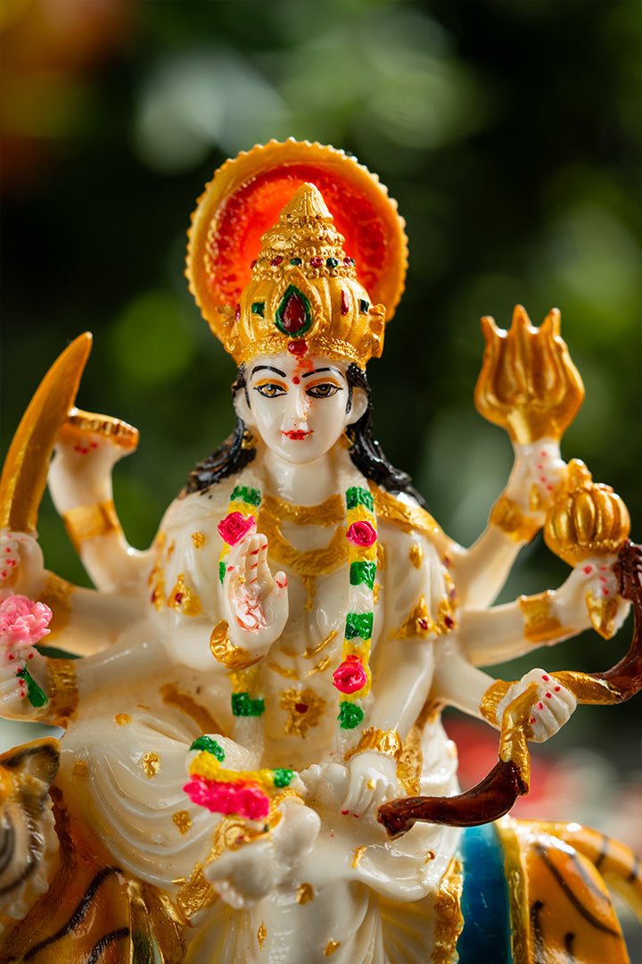 शेरावाली माँ - प्राण प्रतिष्ठित मूर्ति