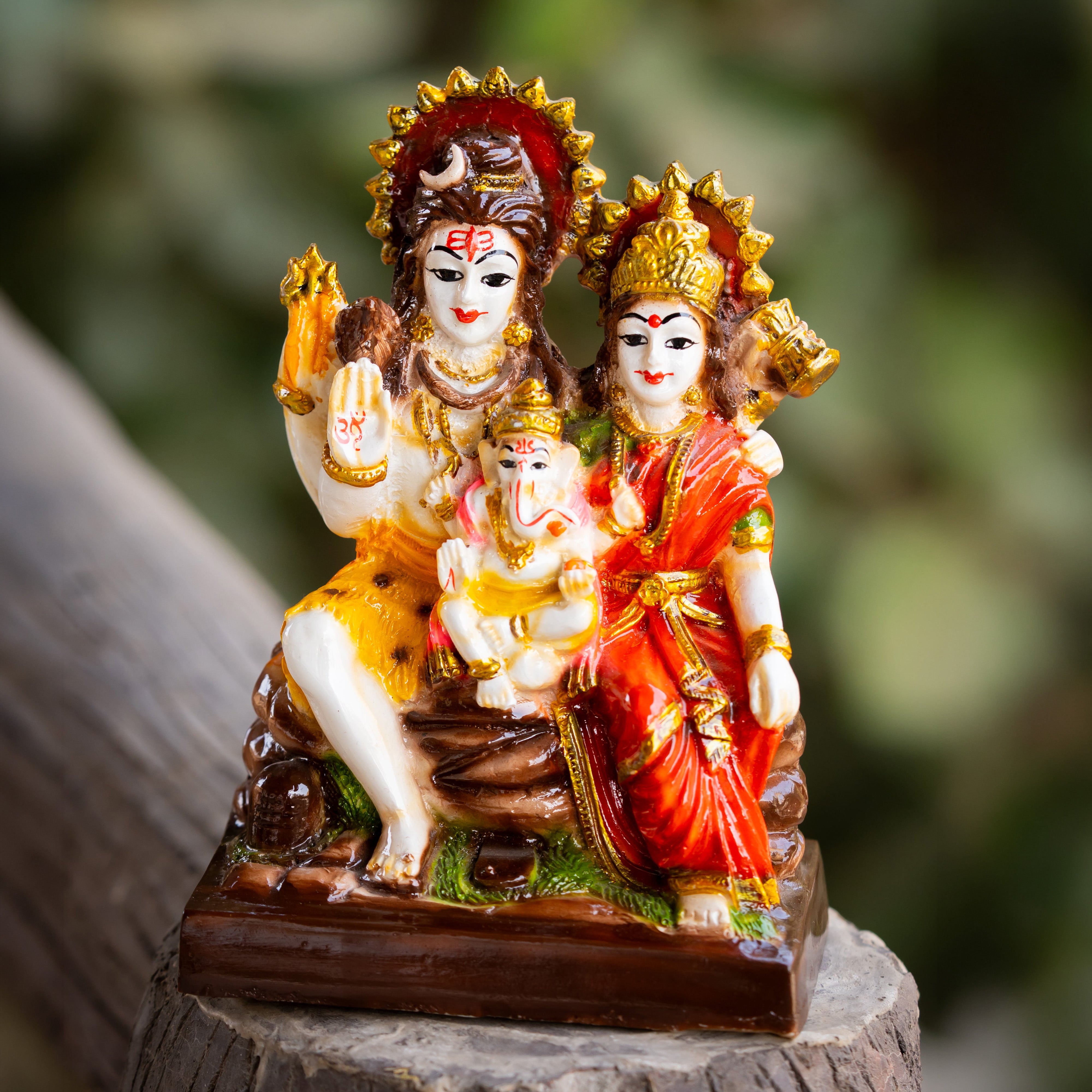 शिव पार्वती जी - प्राण प्रतिष्ठित मूर्ति